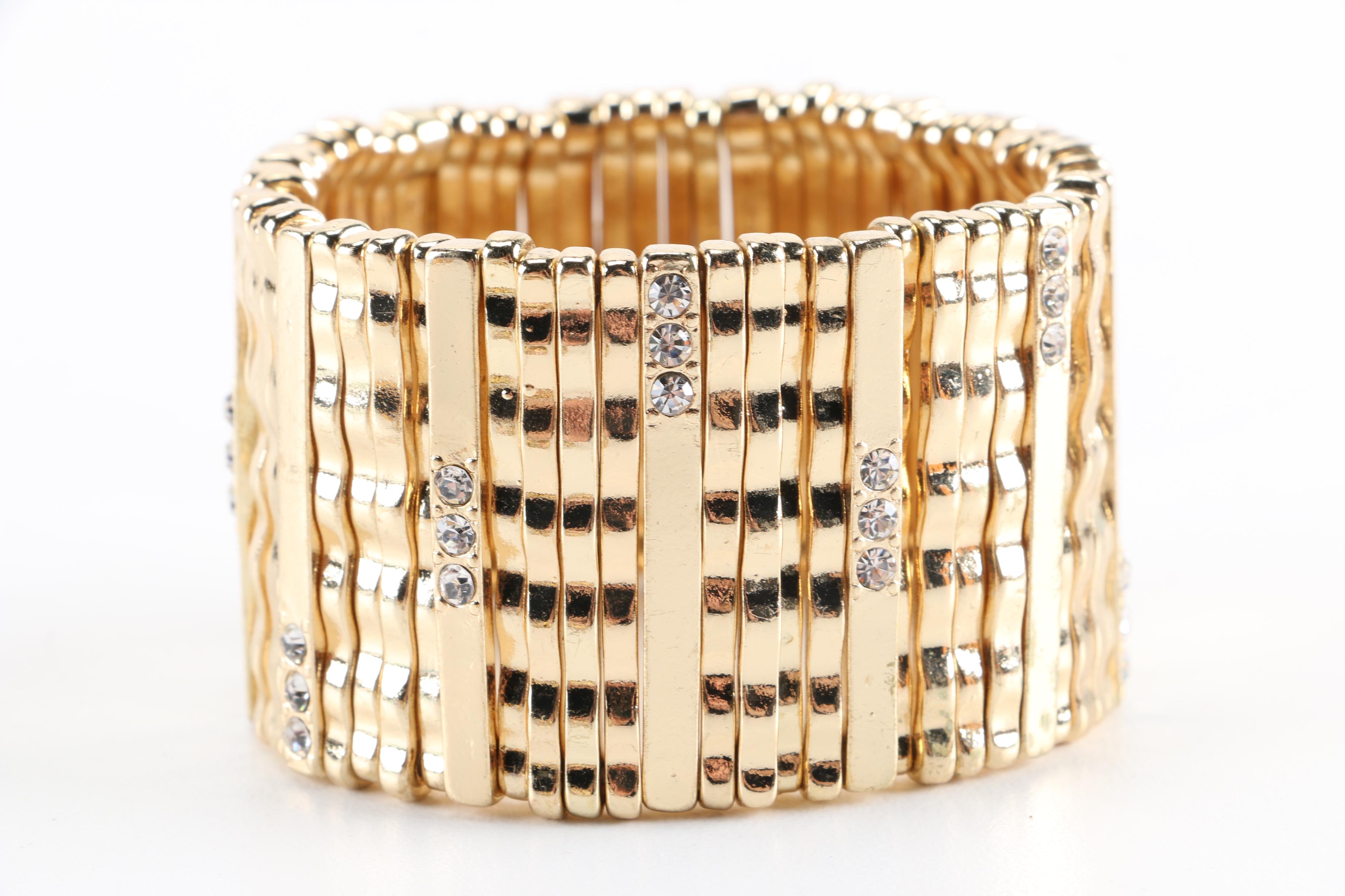 Gold Tone Costume Bracelets