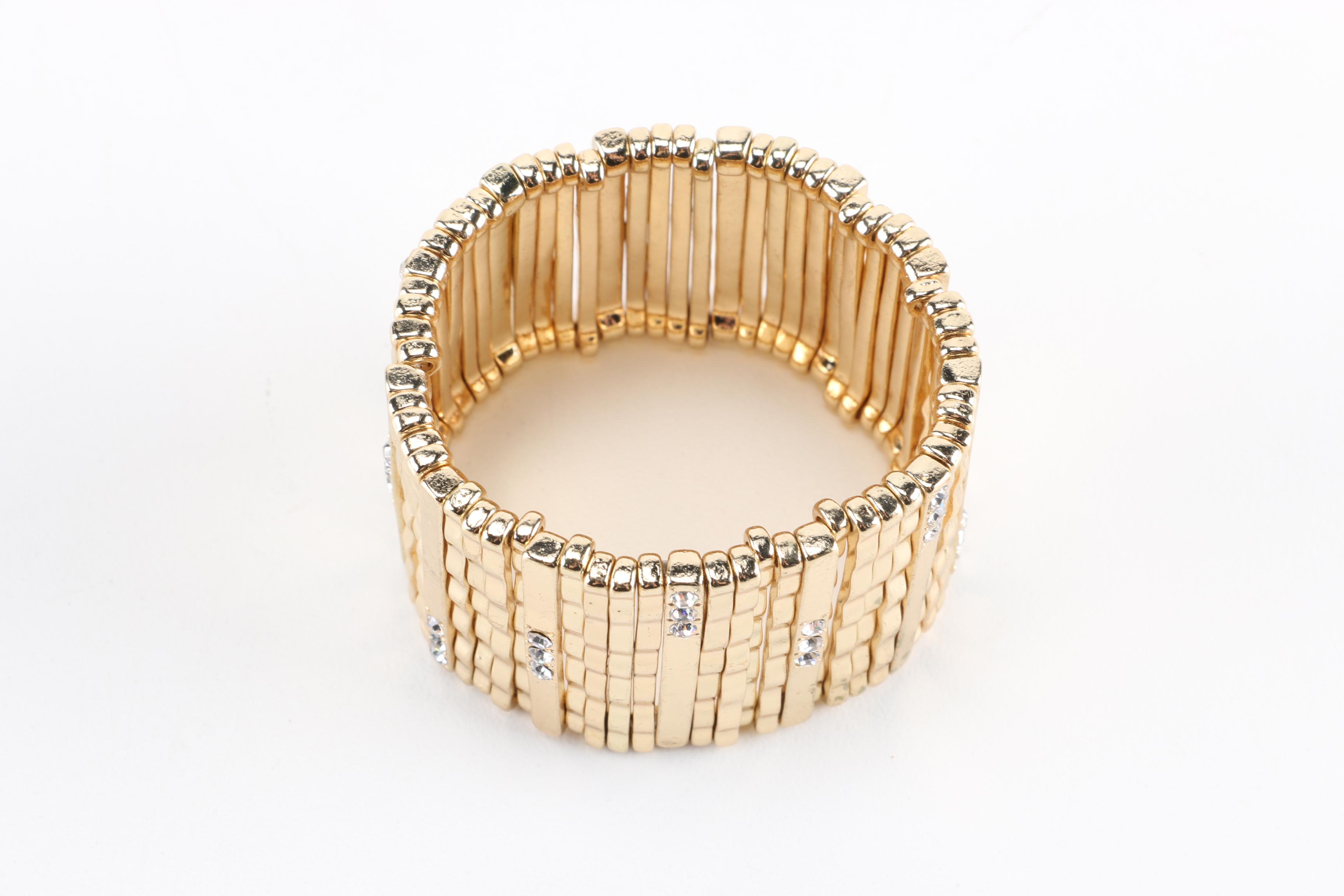 Gold Tone Costume Bracelets