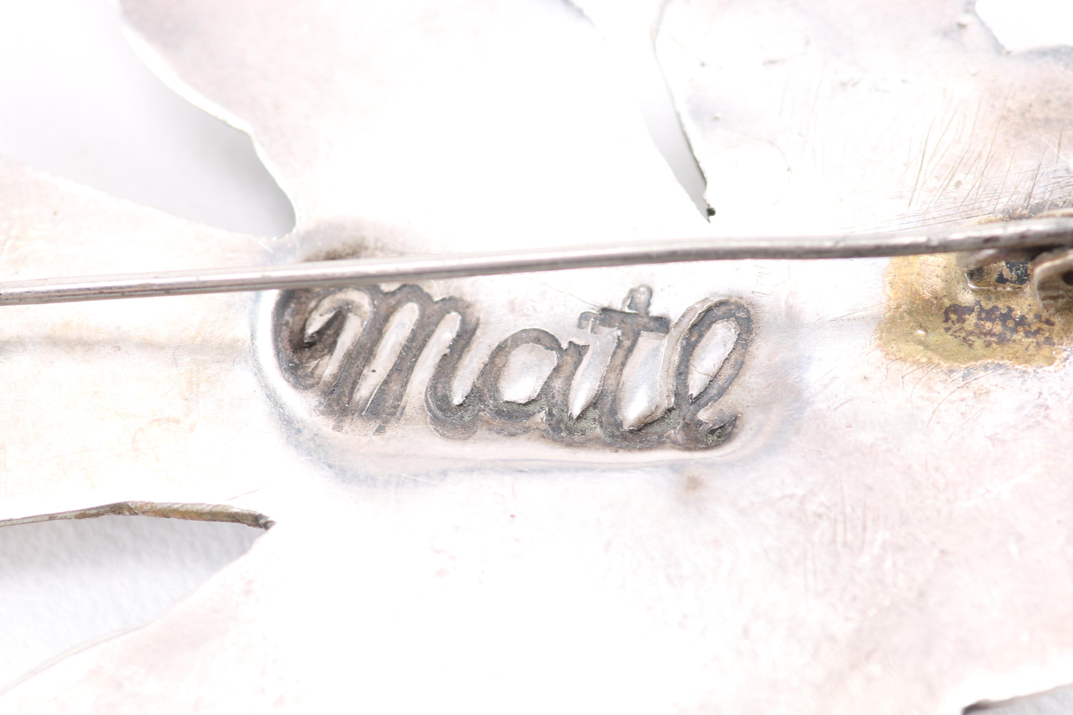 Matilda Pulat, Mexico, Dove Brooch