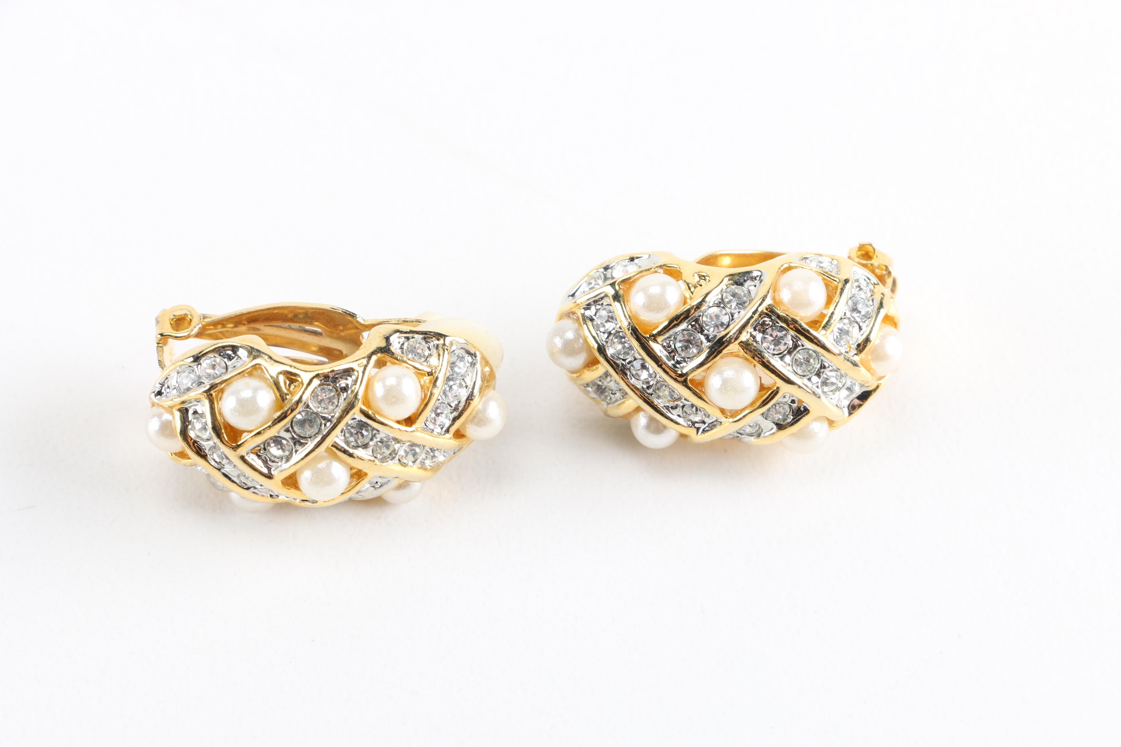 Assortment of Costume Clip on Earrings