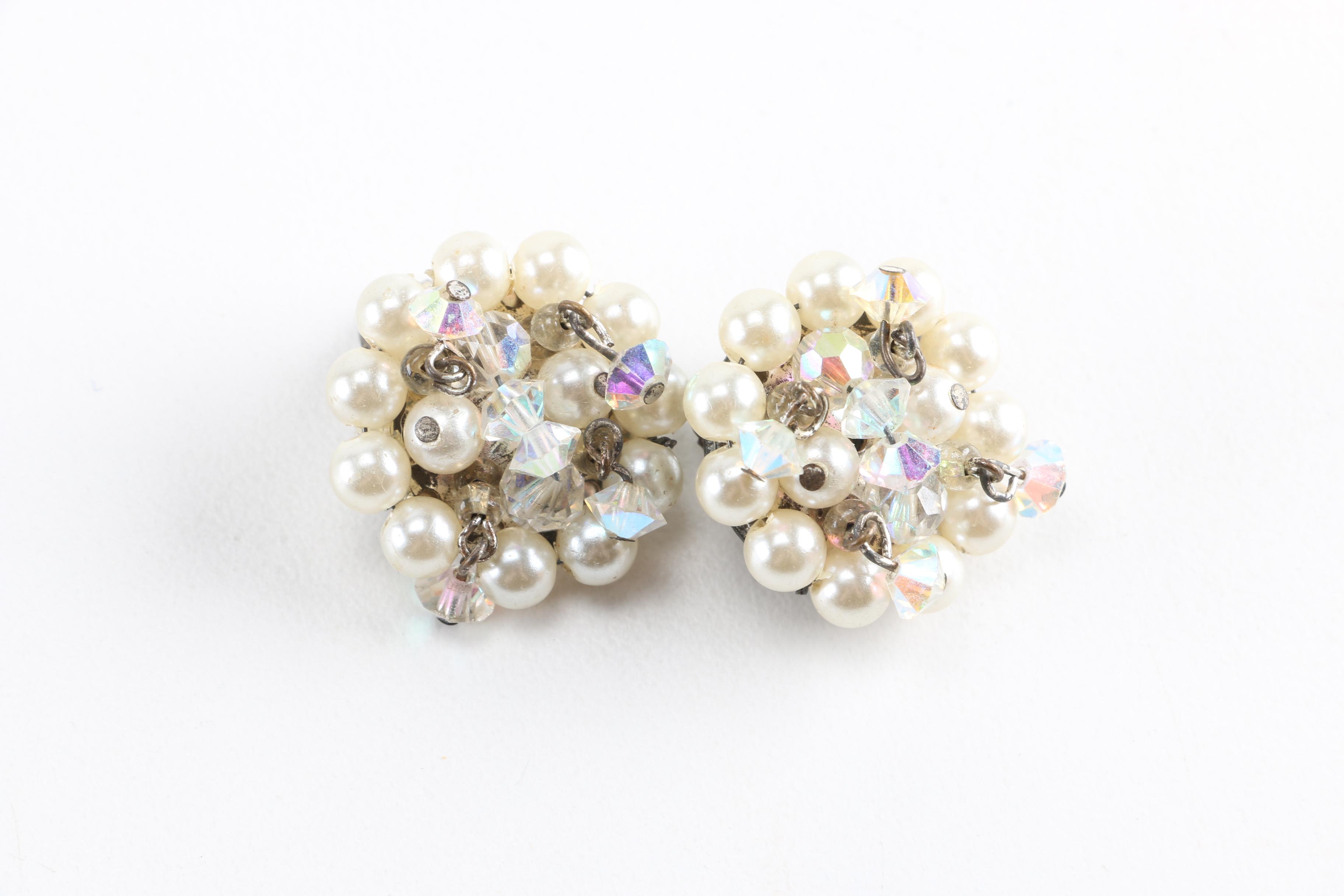 Assortment of Costume Clip on Earrings