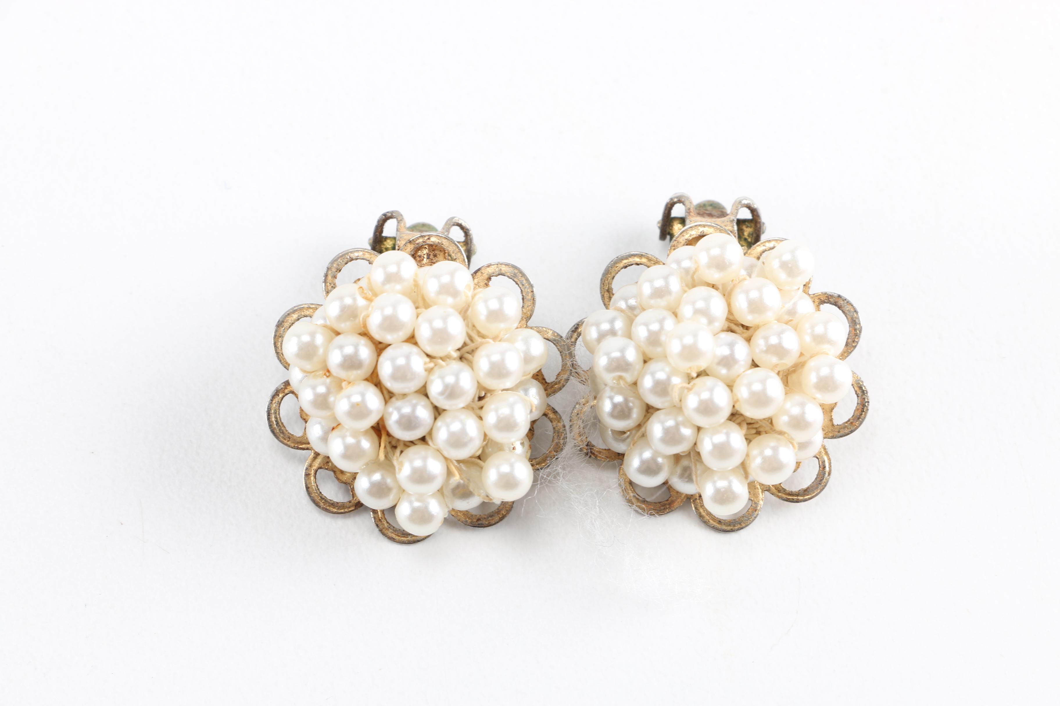 Assortment of Costume Clip on Earrings