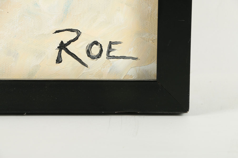 Todd Roe Oil Painting on Canvas "Mediterranean on My Mind"