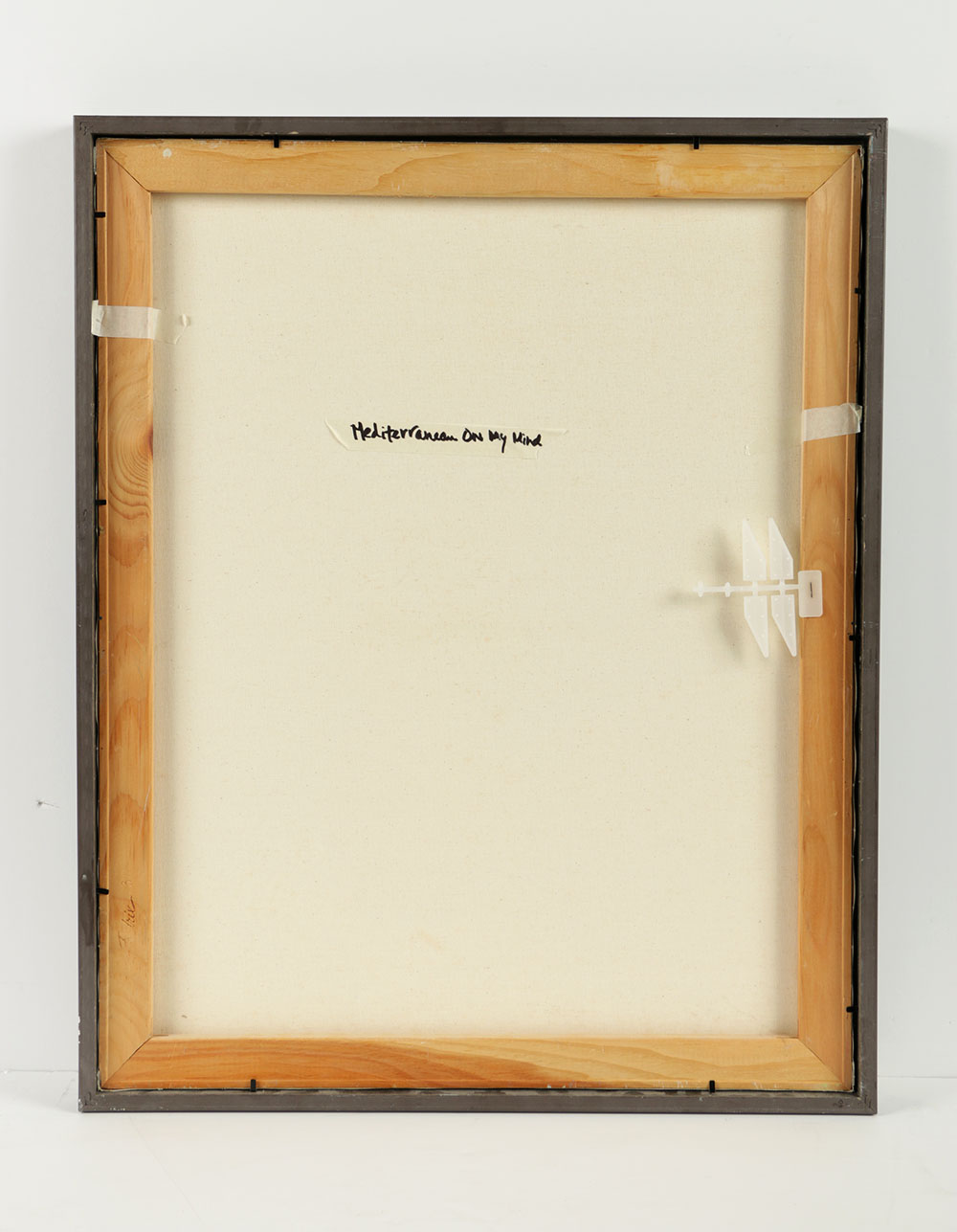 Todd Roe Oil Painting on Canvas "Mediterranean on My Mind"