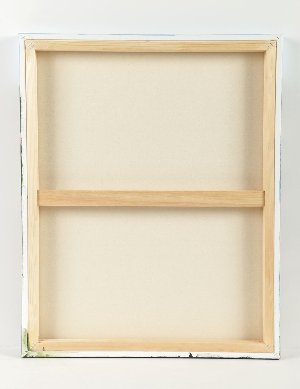 Stephanie Kastner Oil Painting on Canvas of Flowering Field