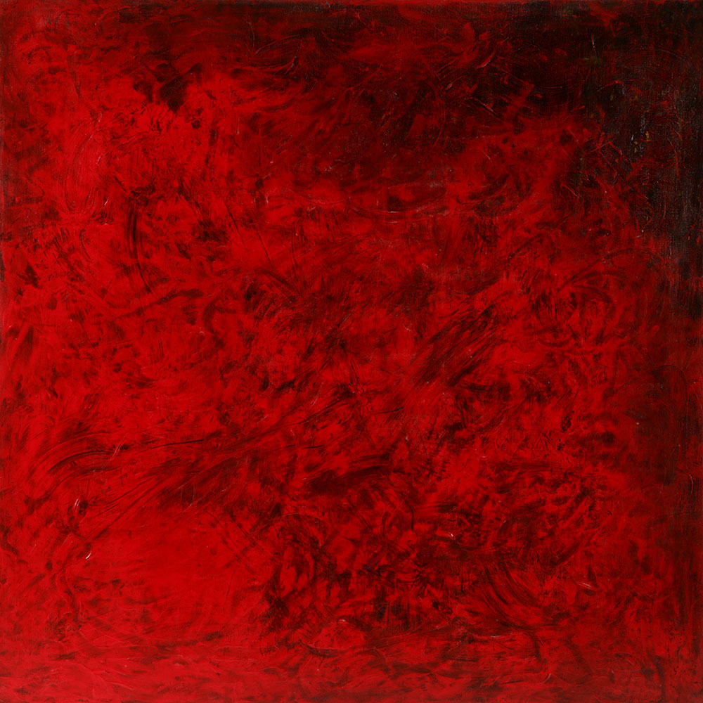 Jay Wilford Oil Painting on Canvas Abstract Scene