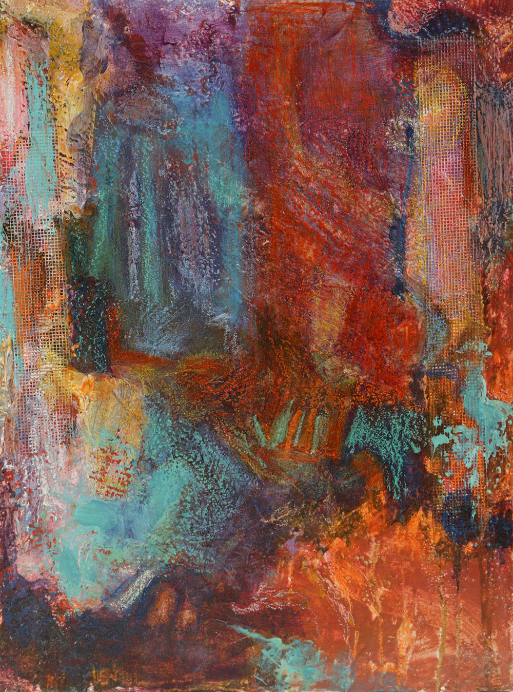 Denyse Wilhelm Mixed Media on Canvas Diptych