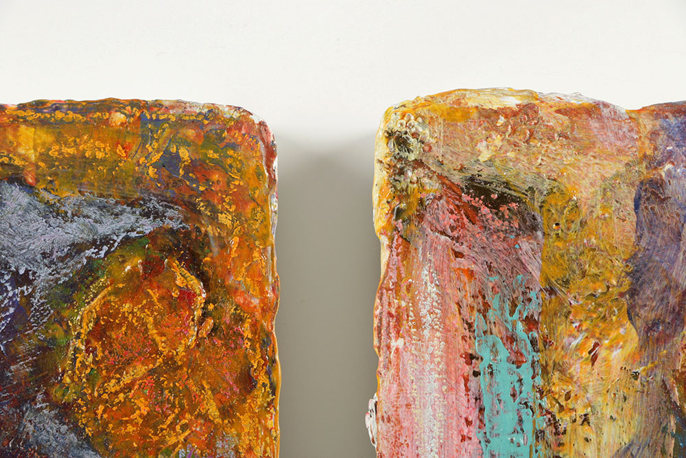 Denyse Wilhelm Mixed Media on Canvas Diptych