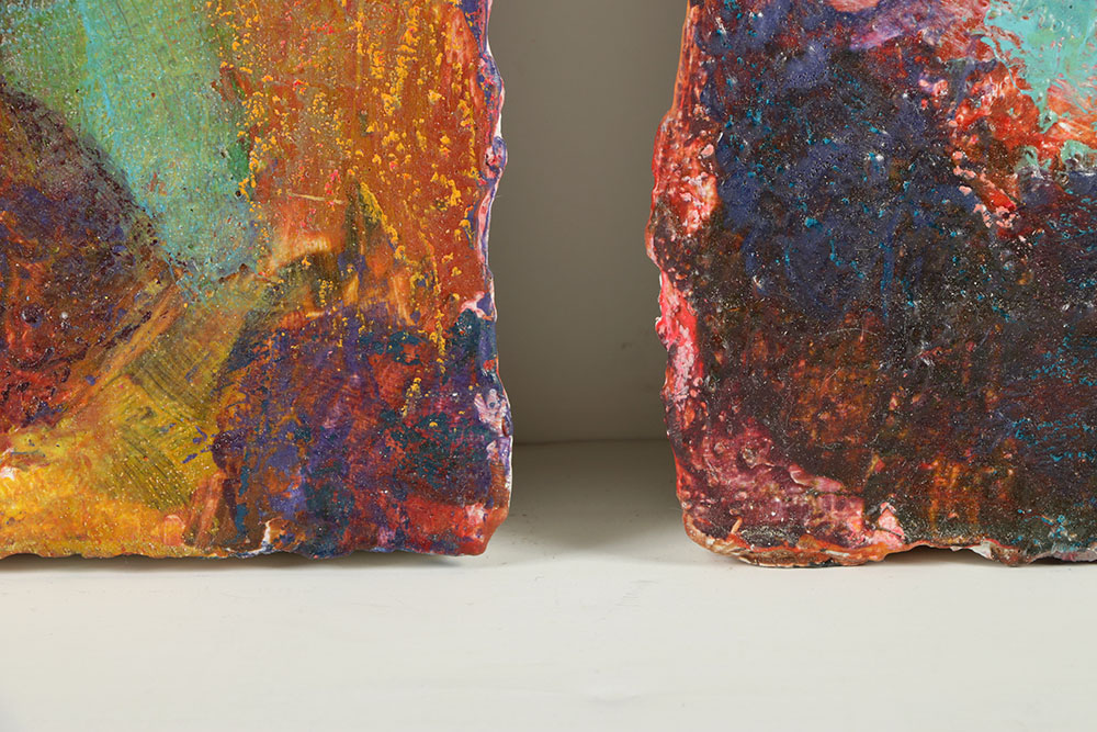 Denyse Wilhelm Mixed Media on Canvas Diptych