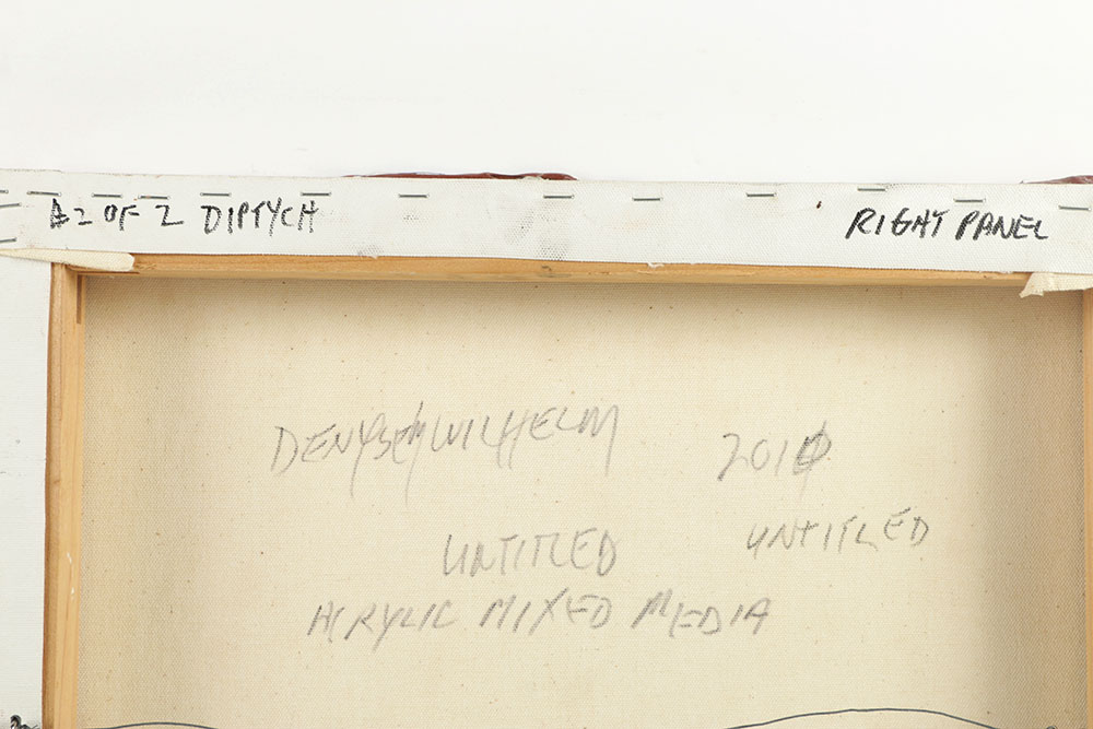 Denyse Wilhelm Mixed Media on Canvas Diptych