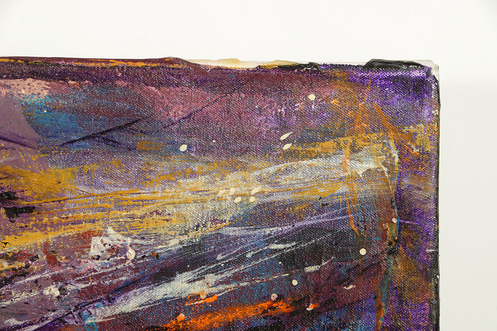 Denyse Wilhelm Mixed Media on Canvas Triptych "Kellipots"