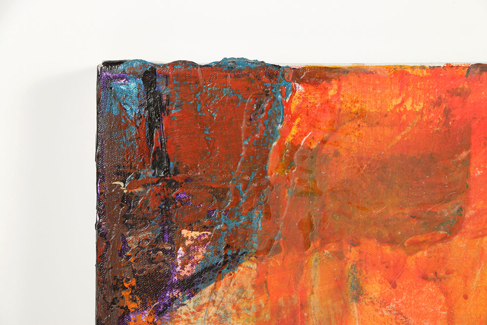 Denyse Wilhelm Mixed Media on Canvas Triptych "Kellipots"