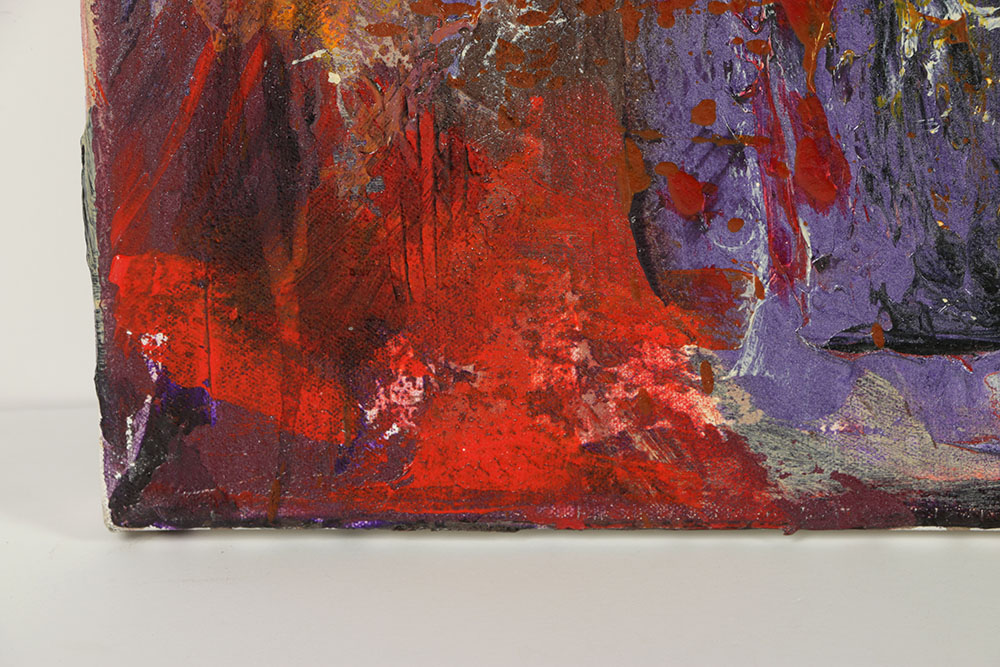 Denyse Wilhelm Mixed Media on Canvas Triptych "Kellipots"