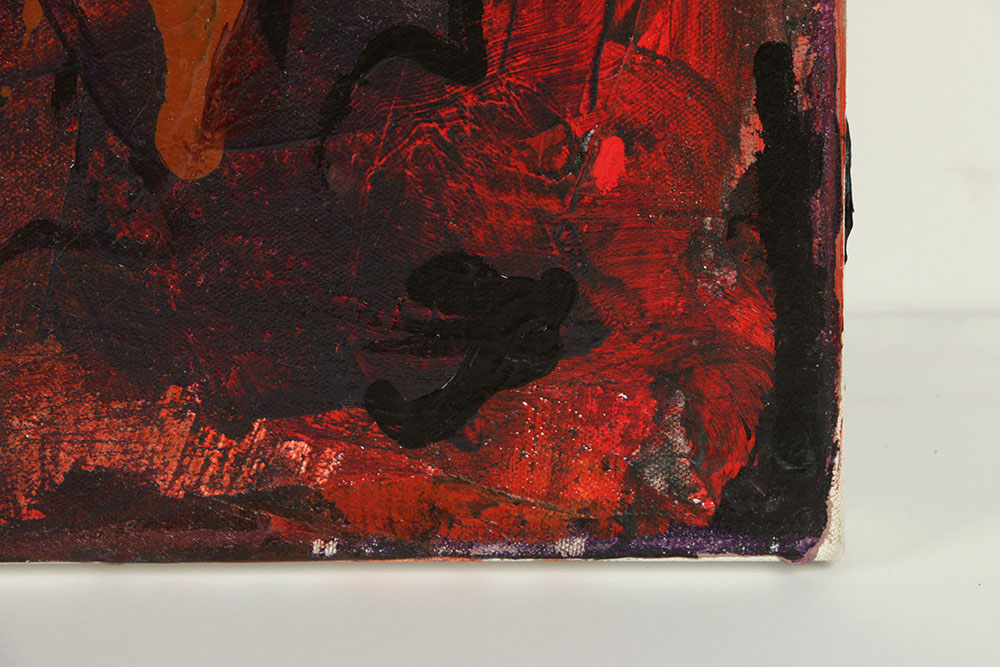 Denyse Wilhelm Mixed Media on Canvas Triptych "Kellipots"