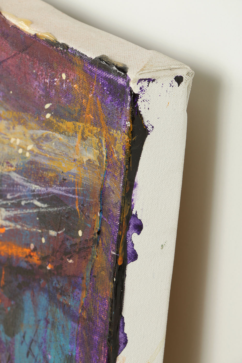 Denyse Wilhelm Mixed Media on Canvas Triptych "Kellipots"