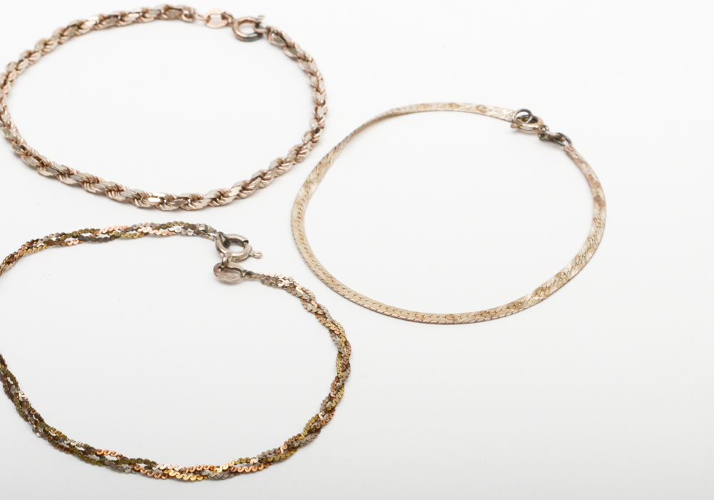 Collection of Sterling Silver Jewelry Including Majorica Pearls