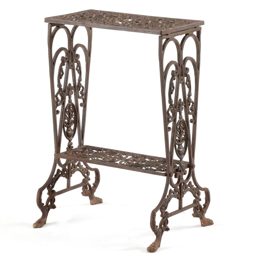 Wrought Iron Aquarium Stand