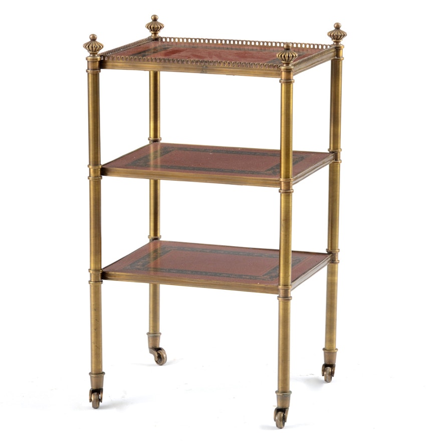 Three-Tiered Serving Cart