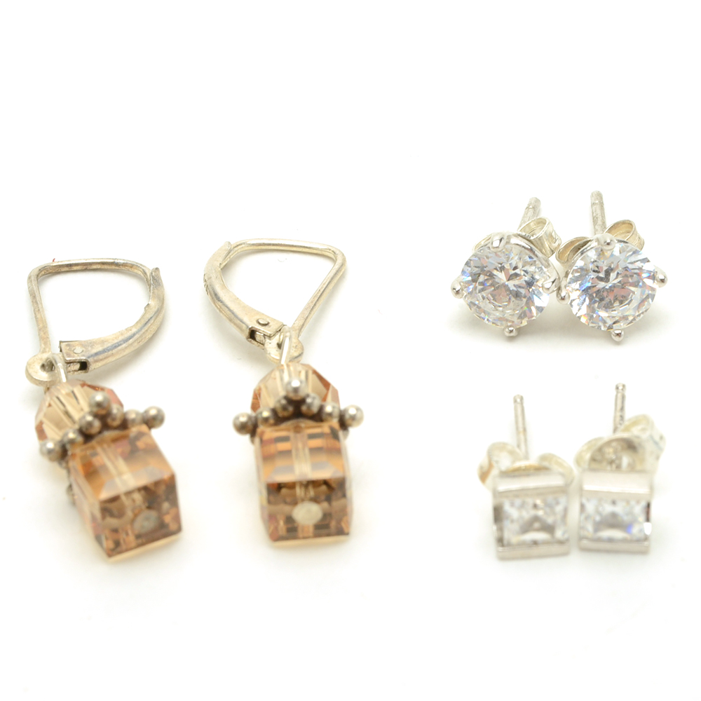 Sterling Jewelry with Crystal Accents