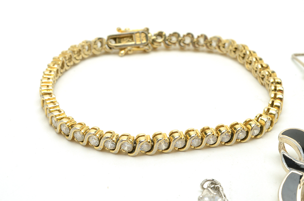 Sterling Jewelry with Crystal Accents