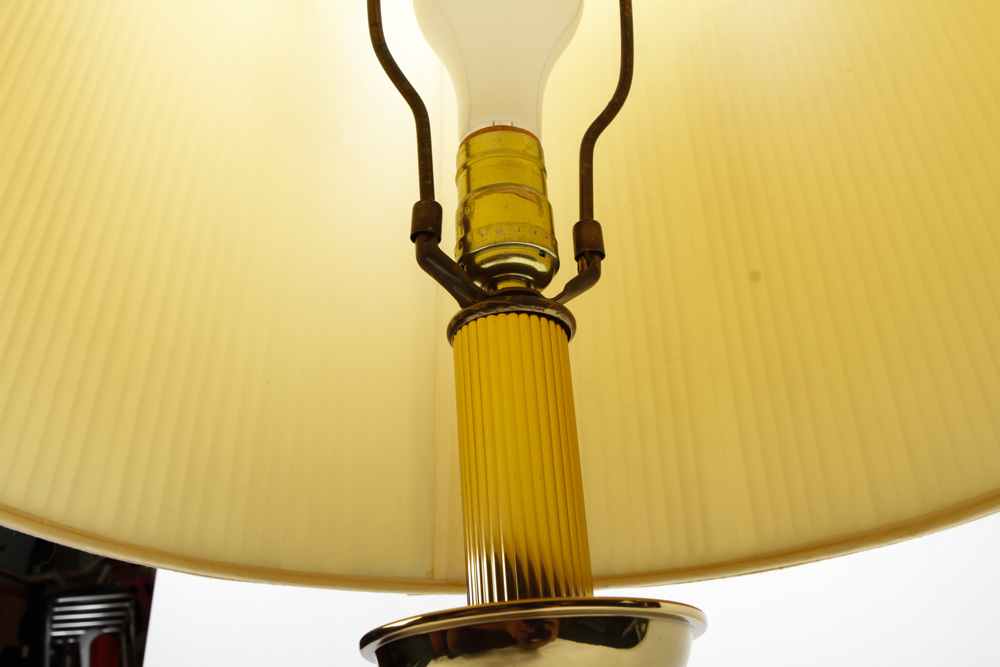 Vintage Brass Table Lamp