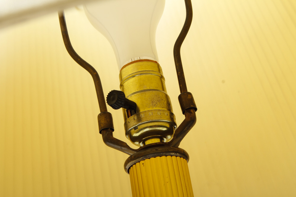 Vintage Brass Table Lamp