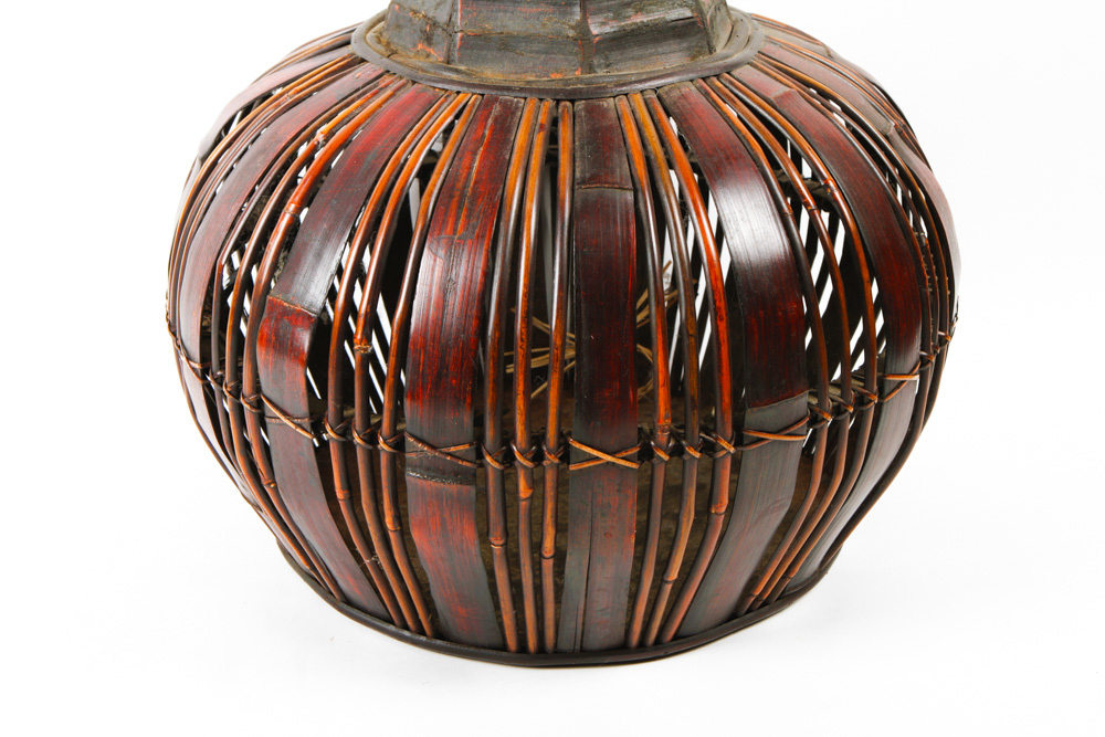 Collection of Woven Baskets and Vases