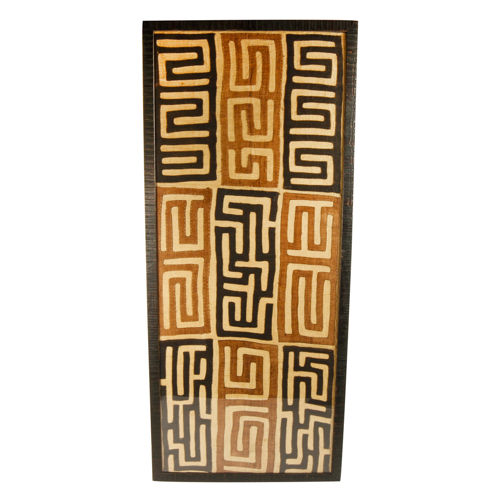 Framed Woven Tribal Tapestry