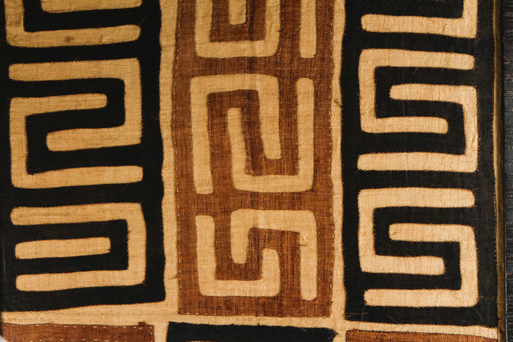 Framed Woven Tribal Tapestry