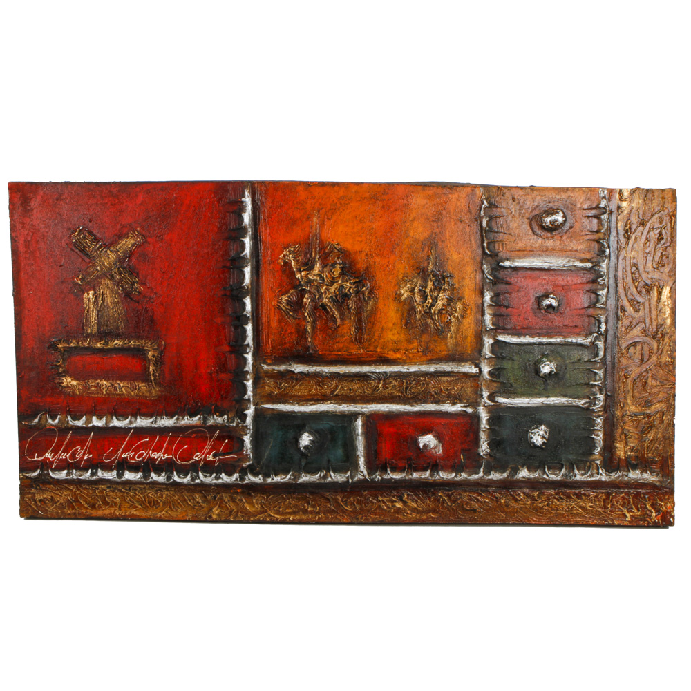 Impasto Oil Painting on Canvas