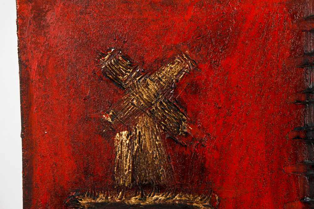 Impasto Oil Painting on Canvas