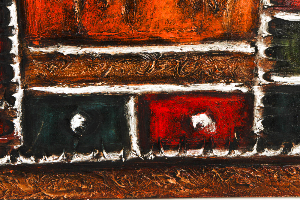 Impasto Oil Painting on Canvas