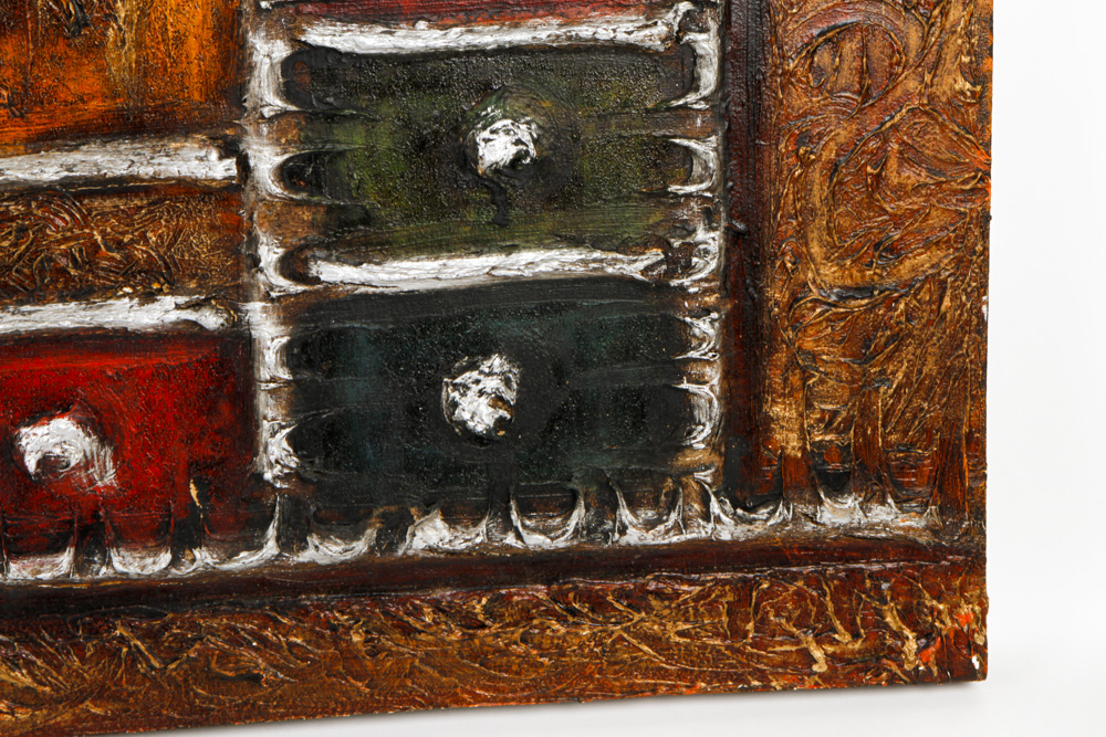 Impasto Oil Painting on Canvas