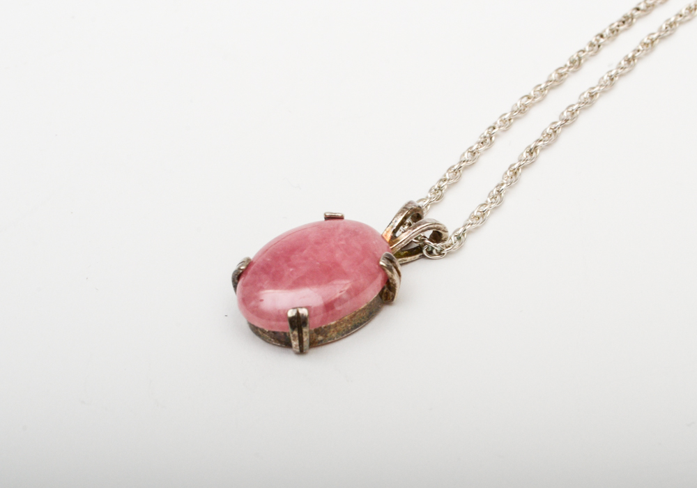 Collection of Silver Jewelry Including, Pearls, Pectolite, Blue Topaz and More