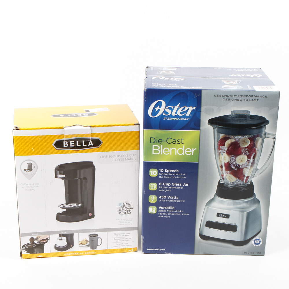 Coffee Maker and Blender