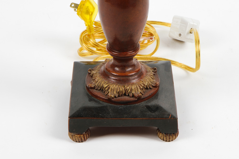 Torchiere Style Table Lamp