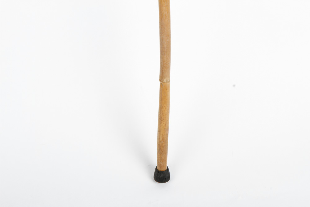 Hand-Carved Wooden Walking Stick