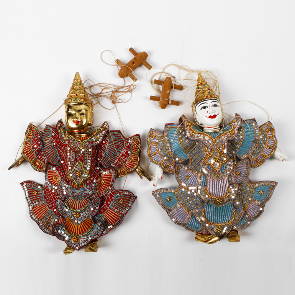 Burmese Yoke Thé Marionettes