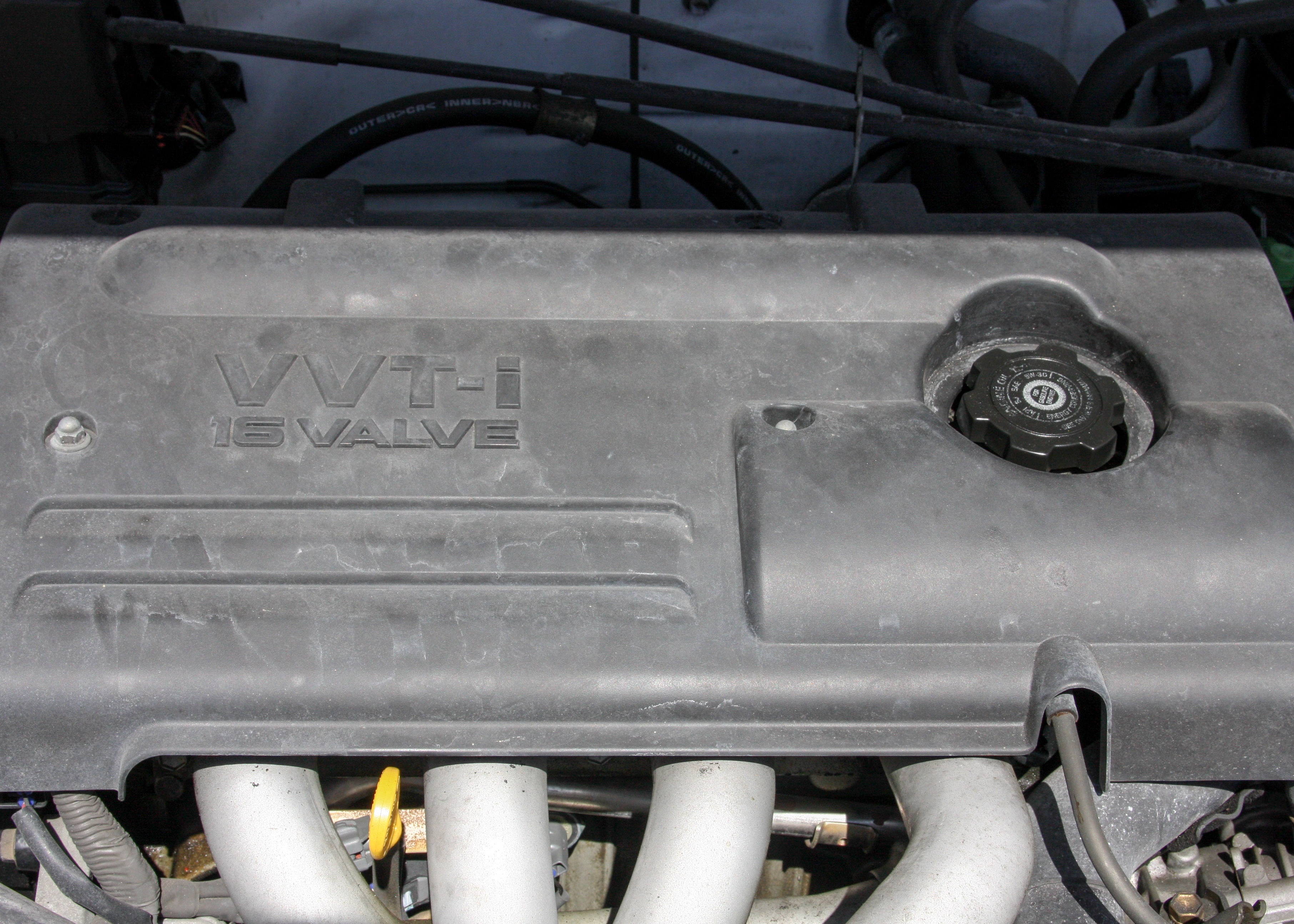 2002 White Toyota Corolla LE Sedan