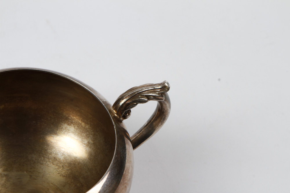 F. B. Rogers Silver on Copper Tea Service