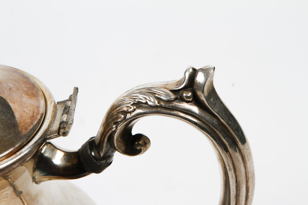 F. B. Rogers Silver on Copper Tea Service