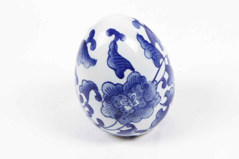 Collection of Blue and White Chinese Pottery Pieces