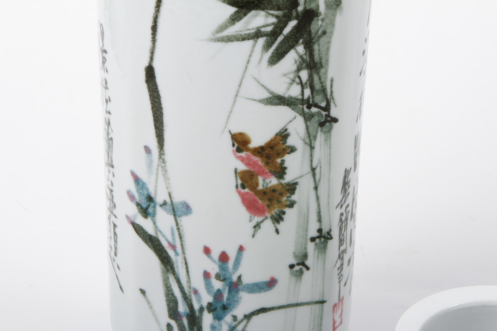 Pair of Porcelain Chinese Vases