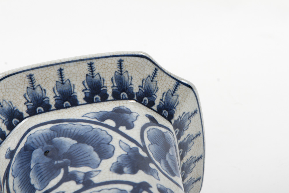 Pair of Blue and White Chinese Vases