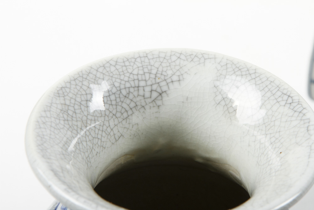 Pair of Blue and White Chinese Vases