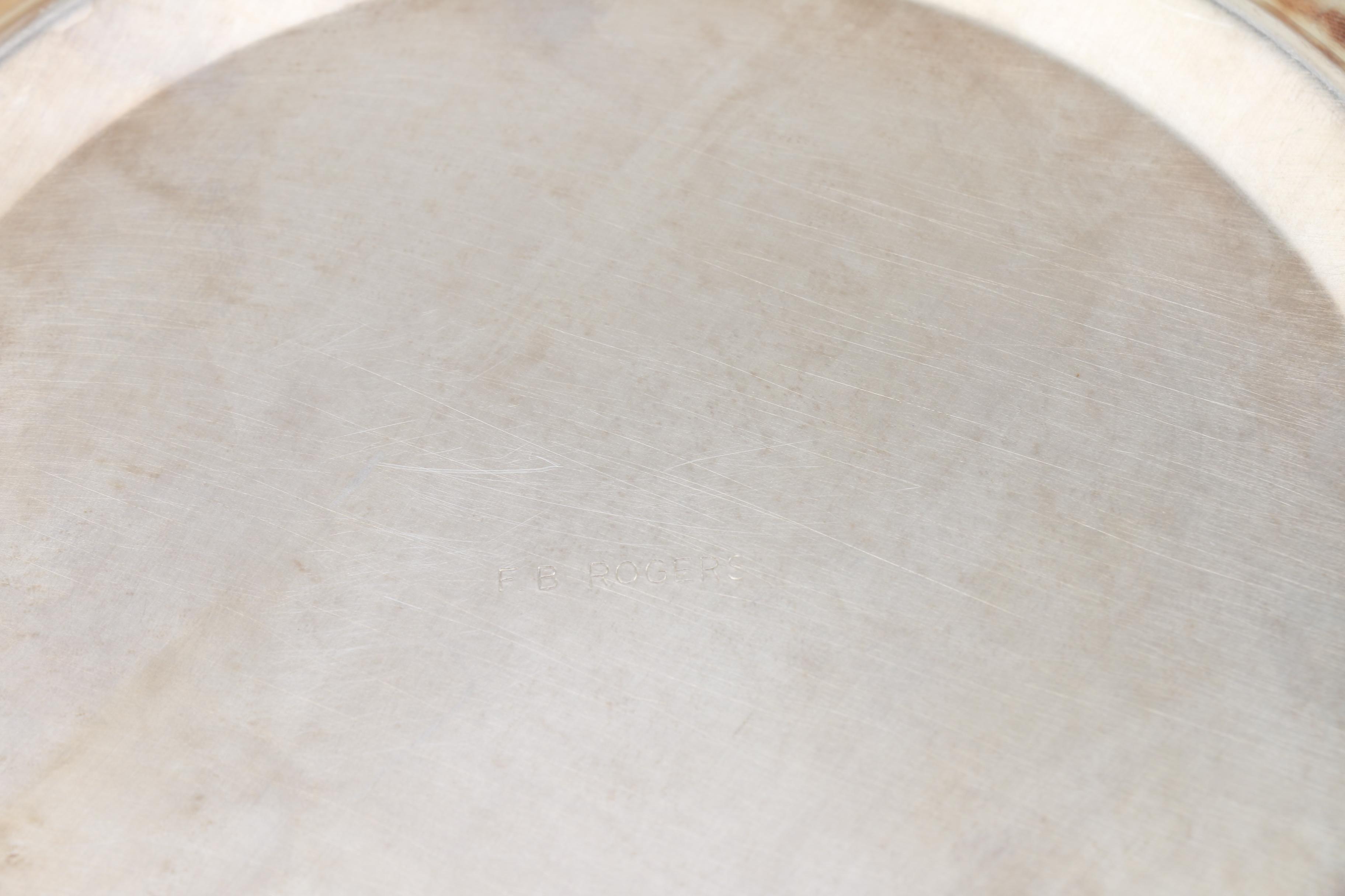 Wallace Bros Neoclassical Silver Plate Pitcher and F.B Rogers Tureen