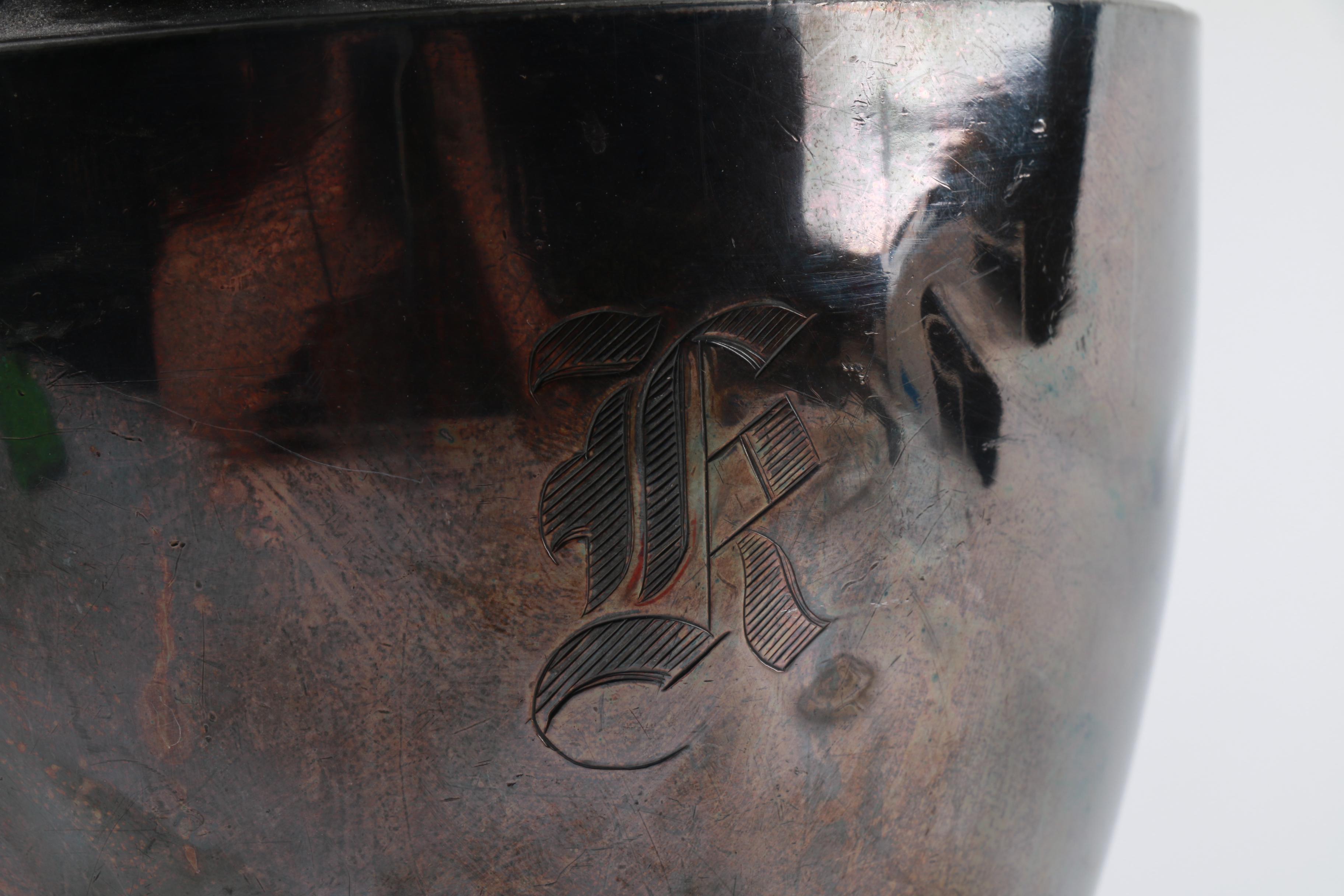 Wallace Bros Neoclassical Silver Plate Pitcher and F.B Rogers Tureen