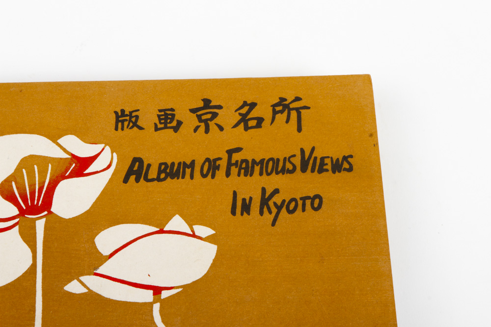 "Album of Famous Views in Kyoto" Book With Prints After Nisaburō