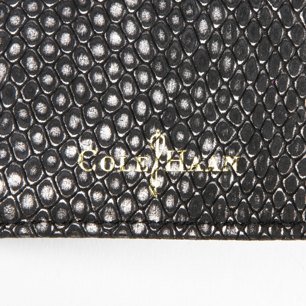 Cole Haan Faux Snakeskin Wallet