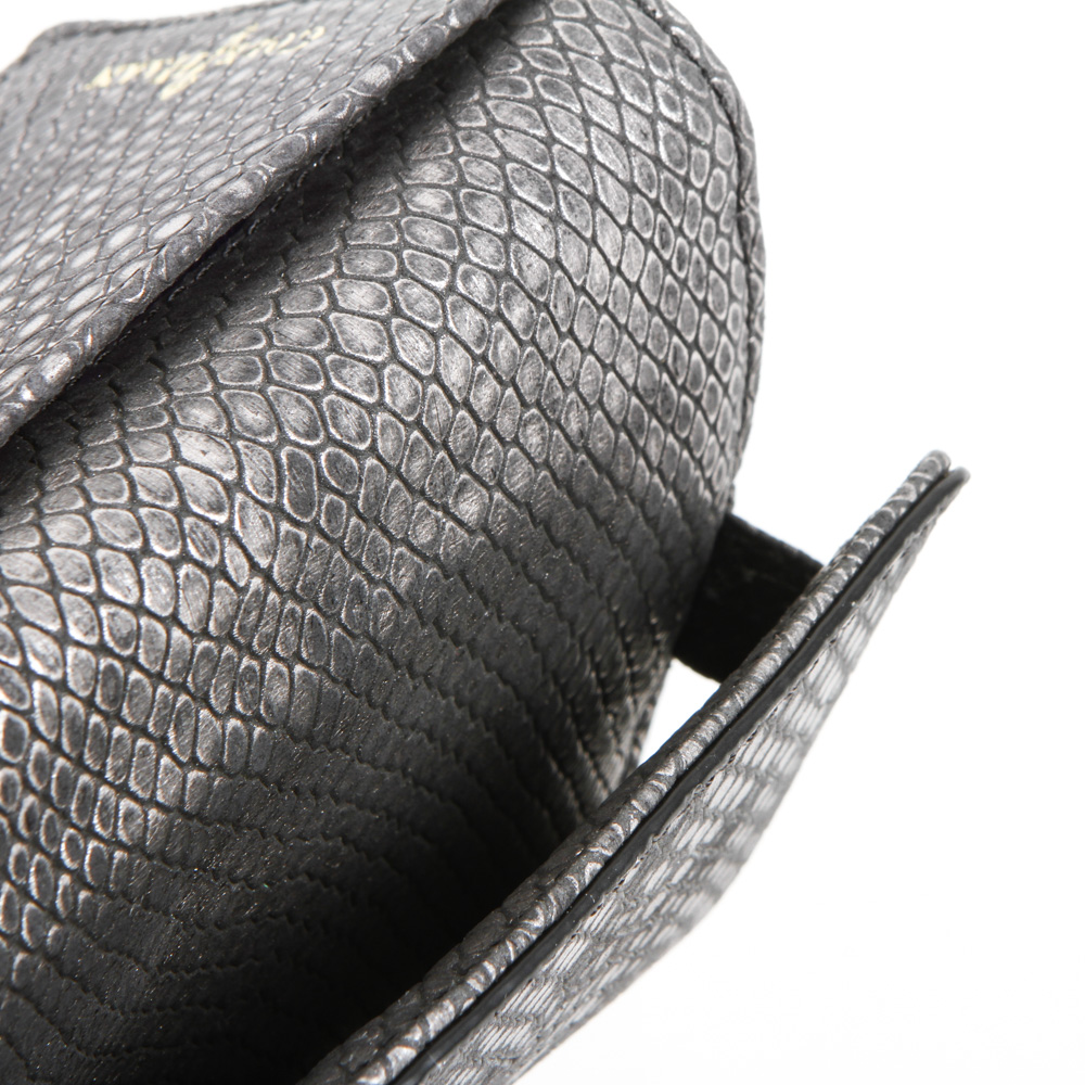 Cole Haan Faux Snakeskin Wallet